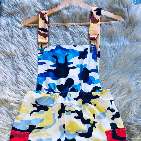 Dresses & Skirts - Camo Overall Mini Dress